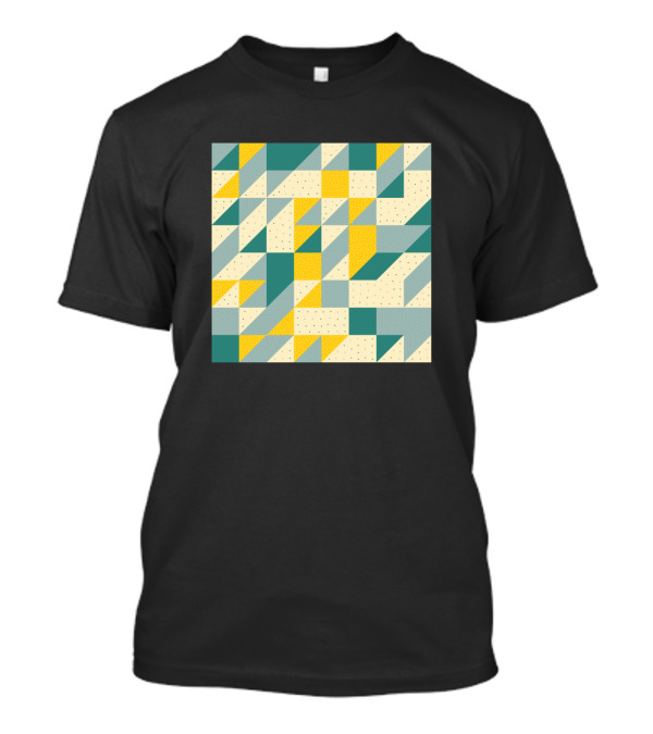Modern Geometric Triangle T-Shirt