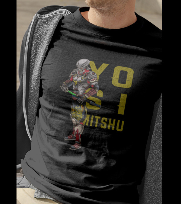 Yoshimitsu Tekken Character Sword Stance T-Shirt