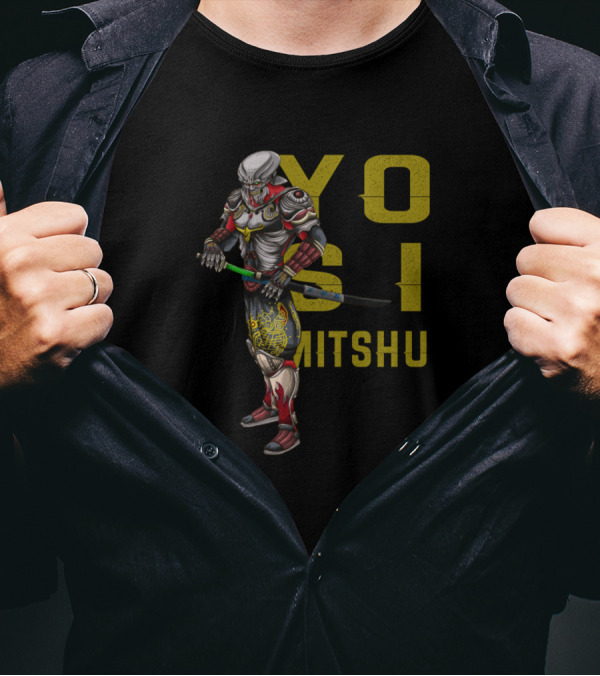 Yoshimitsu Tekken Character Sword Stance T-Shirt