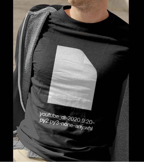 Youtube_dl-2020.9.20-py2.py3-none-any.whl T-Shirt