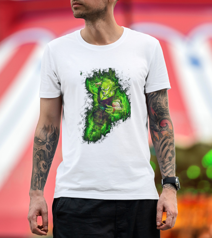 Dragon Ball Namek Warrior Piccolo Power Aura T-Shirt