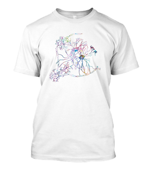 Cortical Pyramidal Cells Neural Network T-Shirt