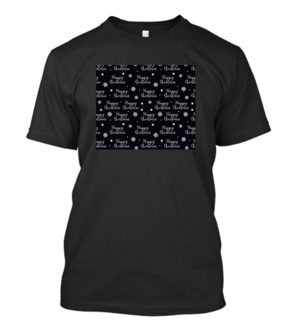 Happy Christmas Snowflake T-Shirt