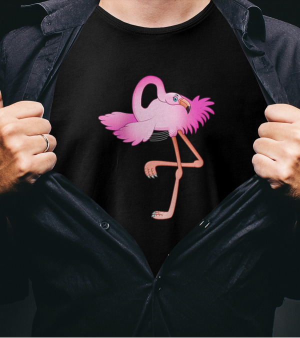 Flamingo Floss Dance Move Funny Moves T-Shirt