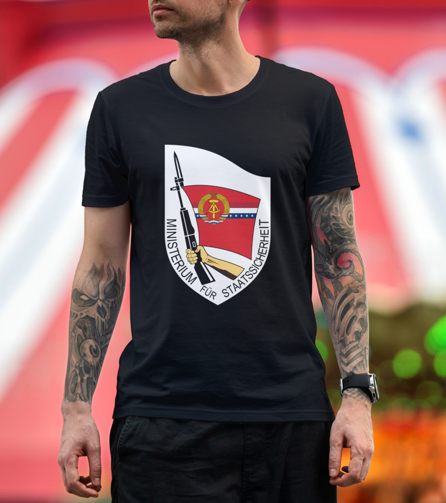 MINISTERIUM FÜR STAATSSICHERHEIT The New Usa Stasi T-Shirt