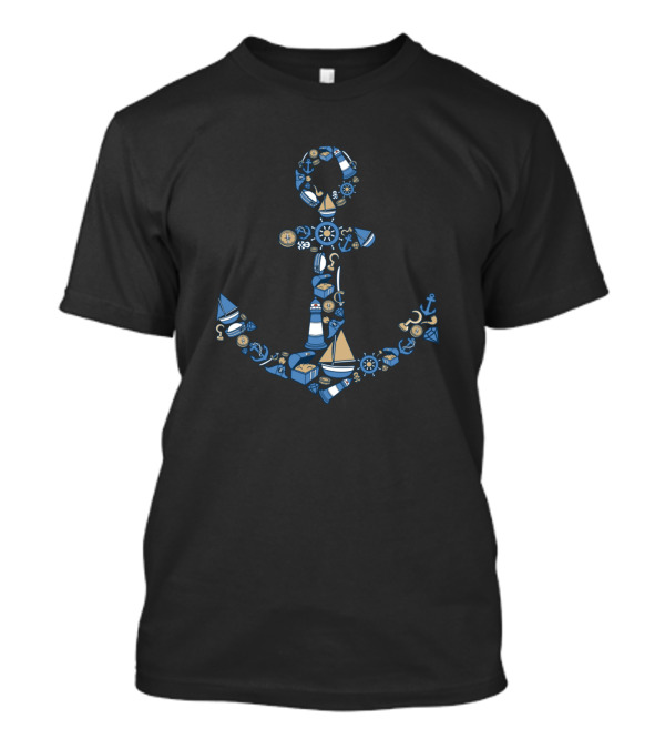 Anchor For Animated Characters Comics And Pop Culture Nautical Icons T-Shirt