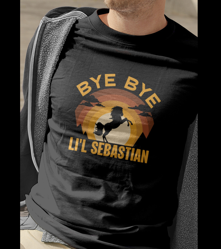 BYE BYE LI'L SEBASTIAN SUNSET HORSE T-Shirt