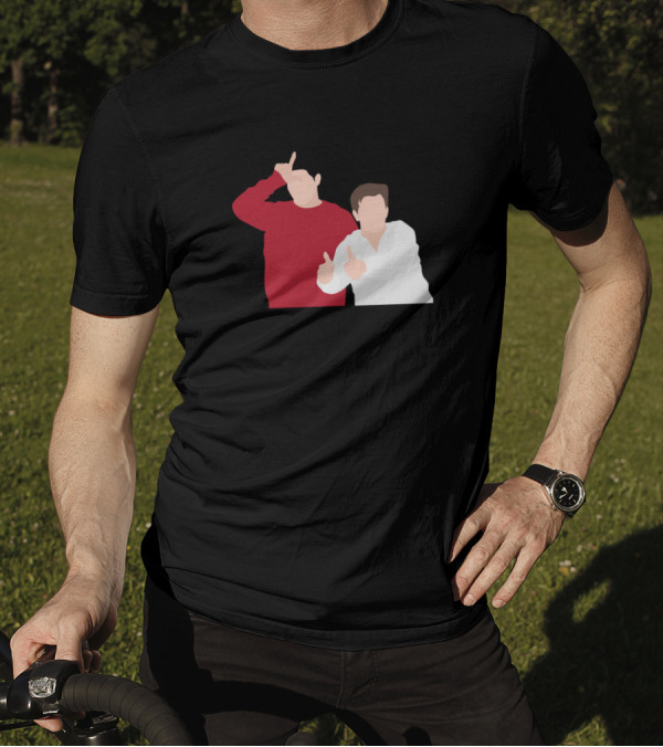 Joey And Chandler Friends Iconic Pose T-Shirt