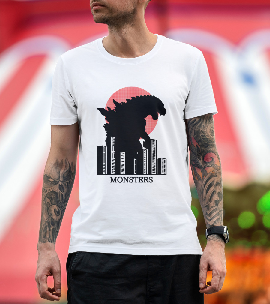 King of the Monsters Red Sun City T-Shirt