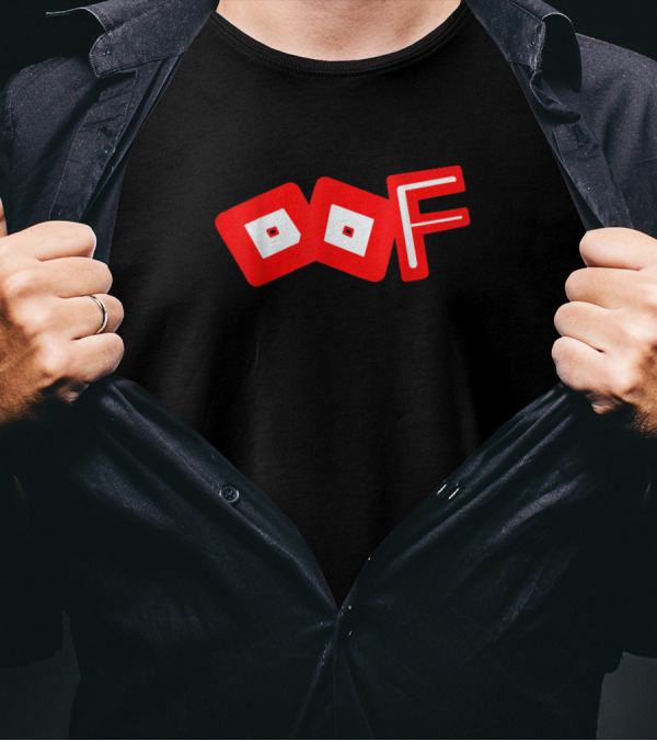 Oof All Day Funny Pro Or Noob Gamer Roblox Meme T-Shirt