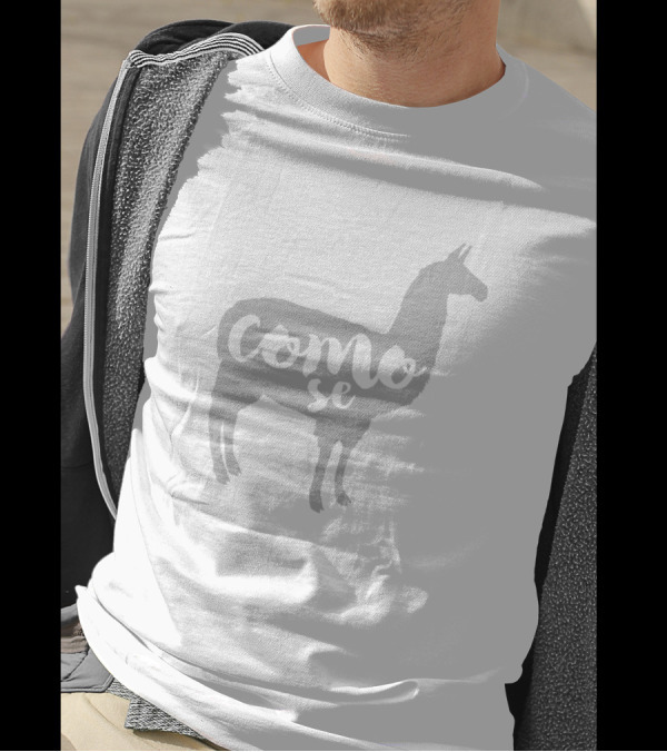 Como Se Llama Funny Spanish Language Llama T-Shirt