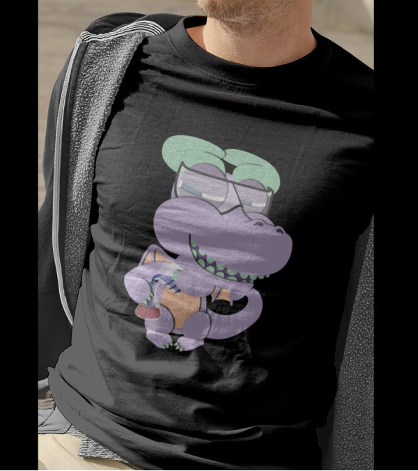 Dragon Scientist What Could Possibly Go Wrong Experiment Flask T-Shirt