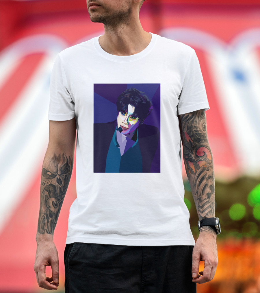 Jung Jaehyun WPAP Colorful T-Shirt