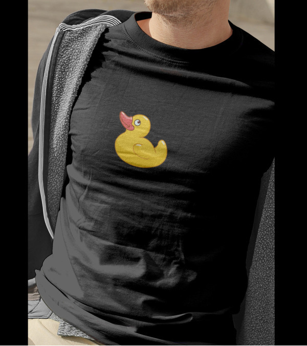 Teach Me How To Code Rubber Duck Squeak T-Shirt