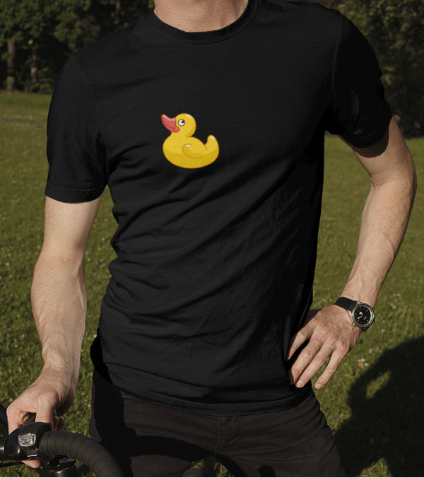 Teach Me How To Code Rubber Duck Squeak T-Shirt