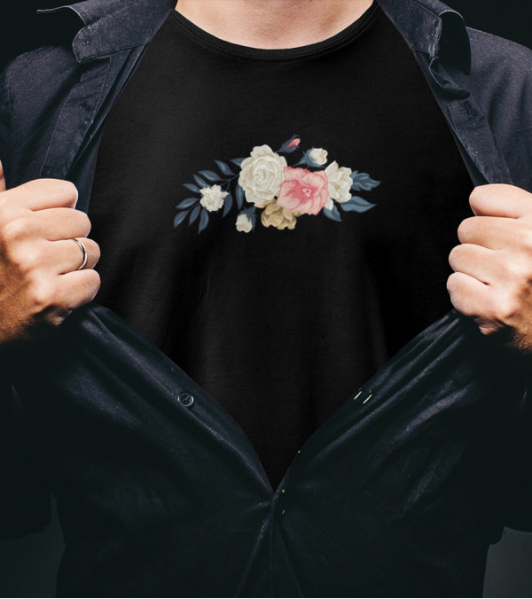 Sorry I Can't I'm Working On My Dissertation With Floral Bouquet T-Shirt