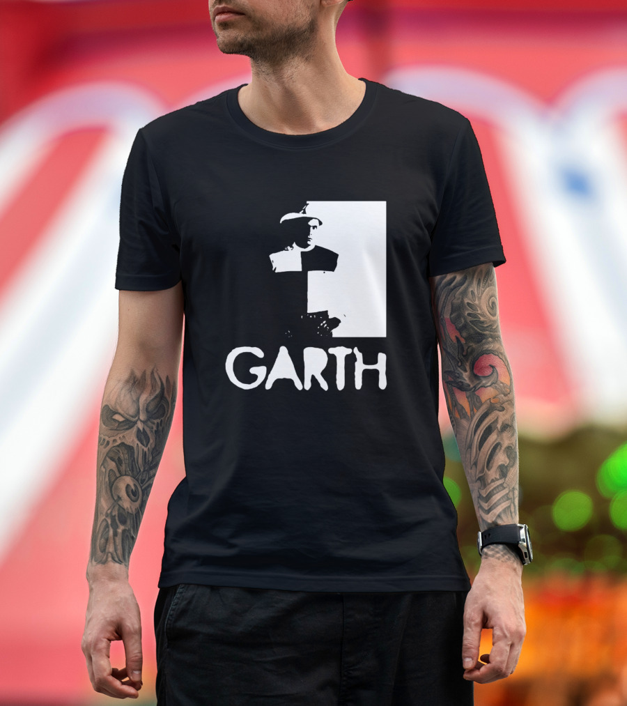 Garth Brooks Cowboy Hat T-Shirt