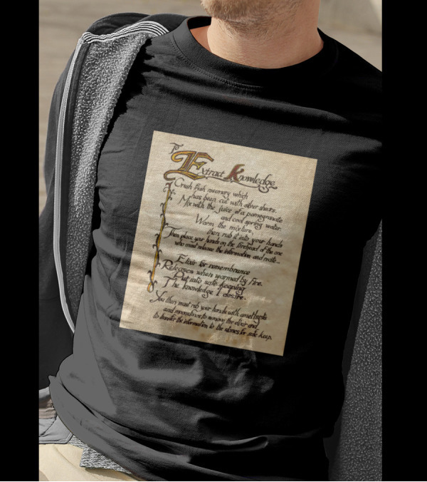 To Extract Knowledge Recipe For Remembrance Potion T-Shirt