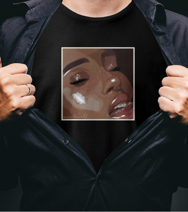 Arindanald Custom Potrait Digital T-Shirt