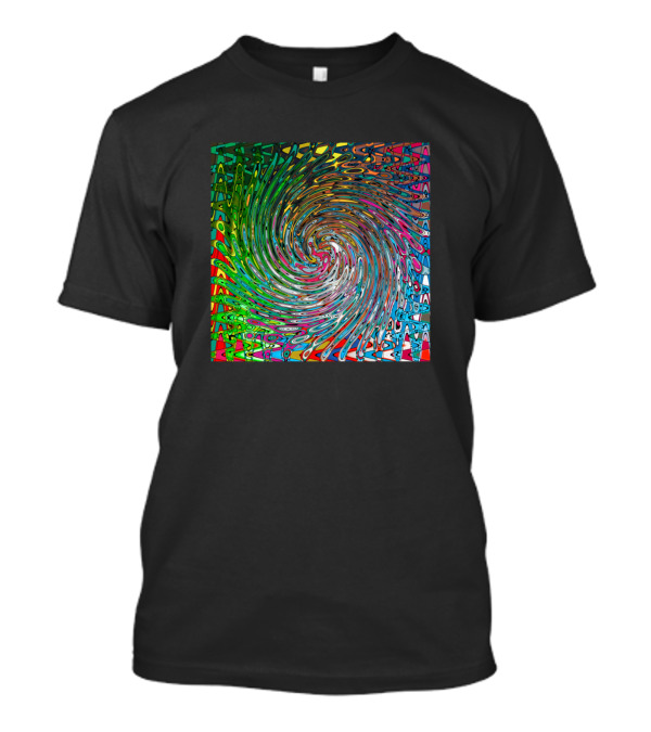 Vortex Kaleidoscope Swirl Spiral T-Shirt