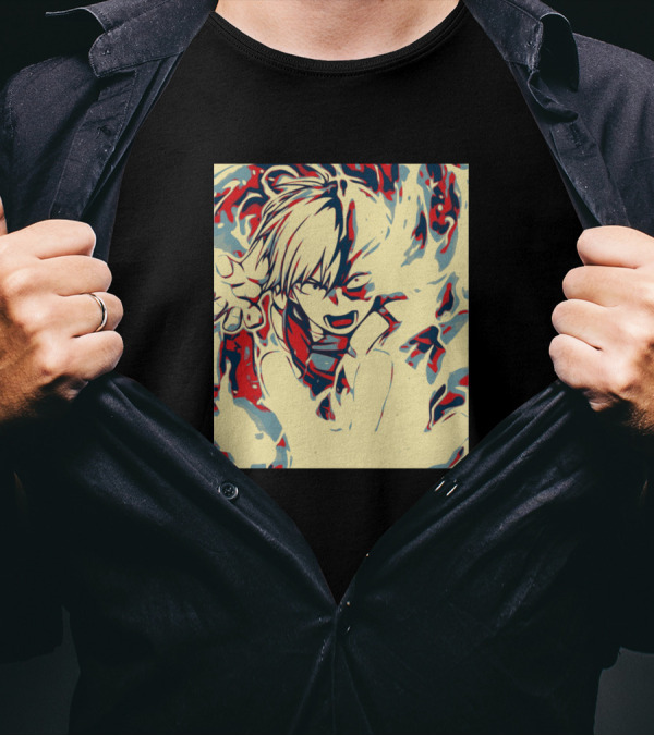 Shoto Todoroki My Hero Academia Dual Power T-Shirt
