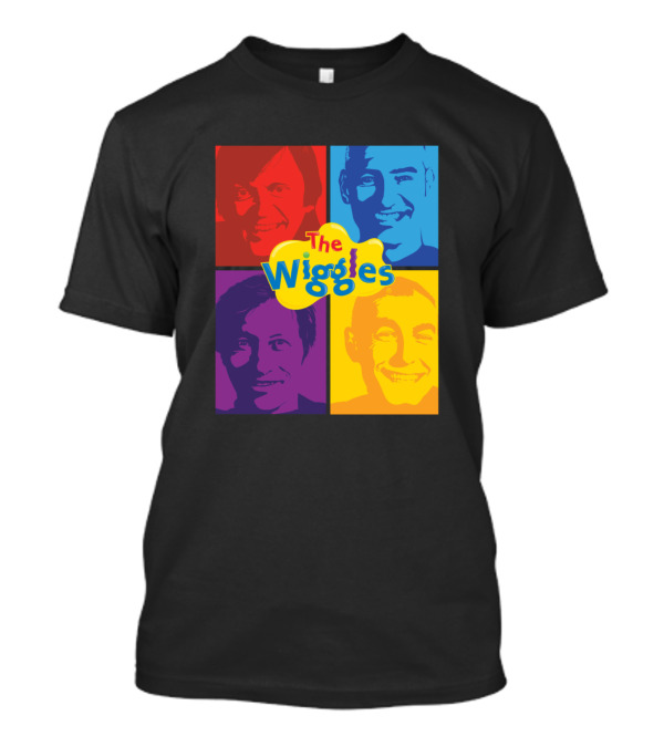 The Wiggles Colorful Portrait Grid T-Shirt
