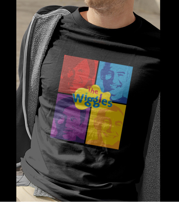 The Wiggles Colorful Portrait Grid T-Shirt