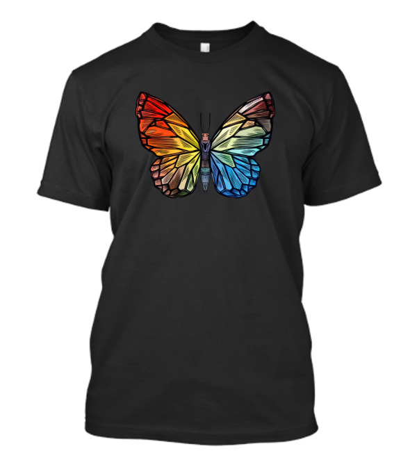Different Colors Of The Butterfly Radiant Spectrum Wings T-Shirt