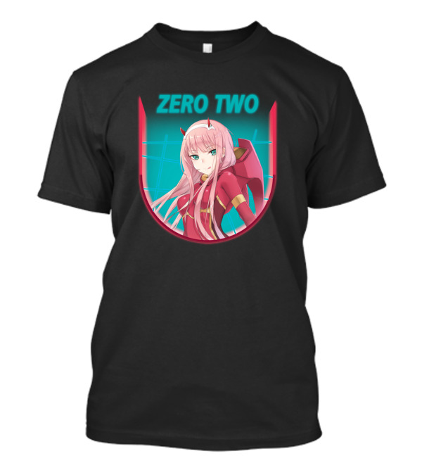 Zero Two Neon Darling In The Franxx Anime T-Shirt