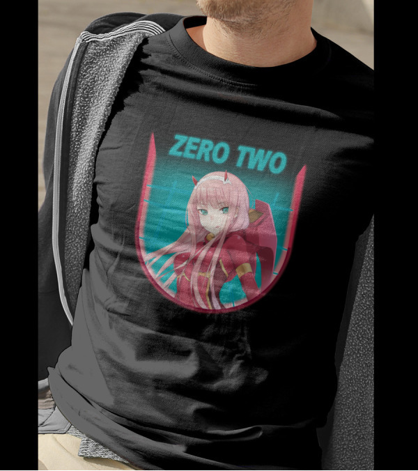 Zero Two Neon Darling In The Franxx Anime T-Shirt