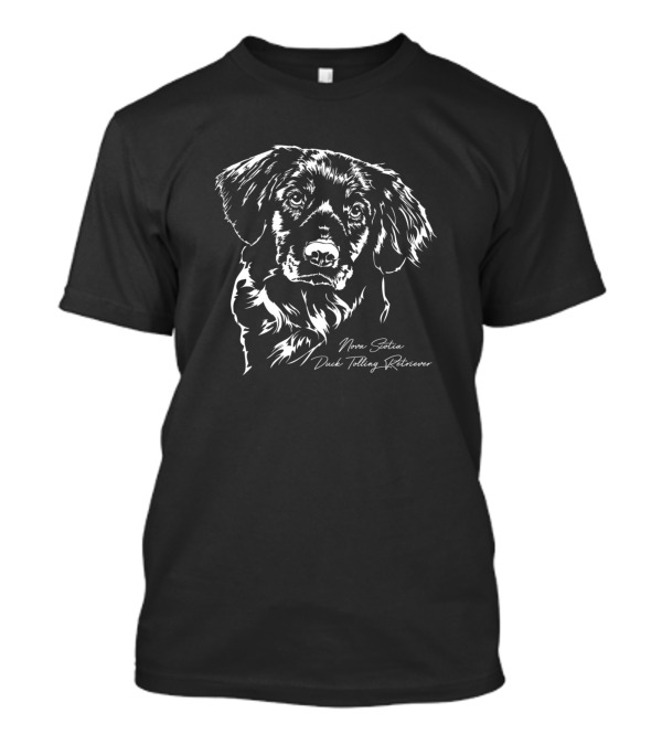 Nova Scotia Duck Tolling Retriever Dog Sketch T-Shirt