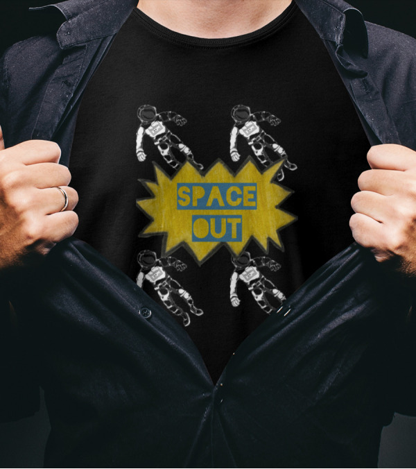 SPACE OUT ASTRONAUTS POP STARBURST T-Shirt