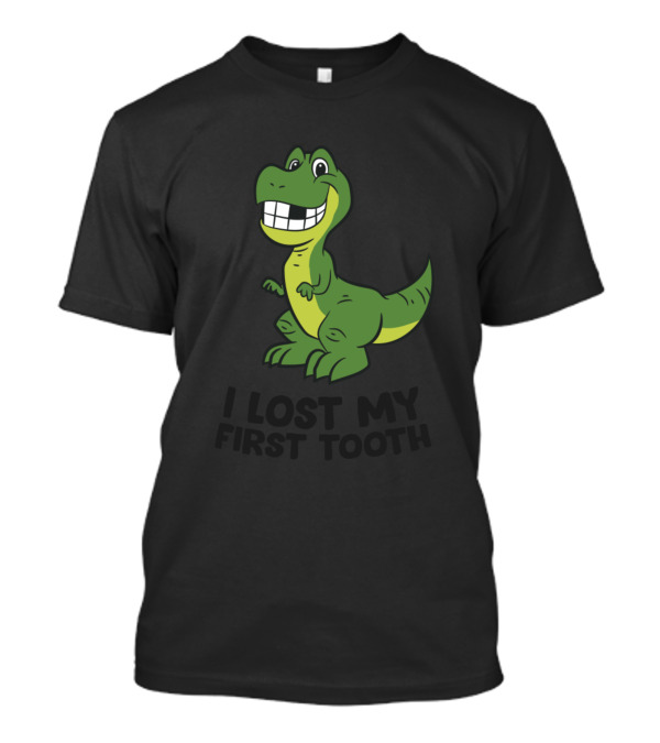 I Lost My First Tooth Kids Dinosaur T-Shirt