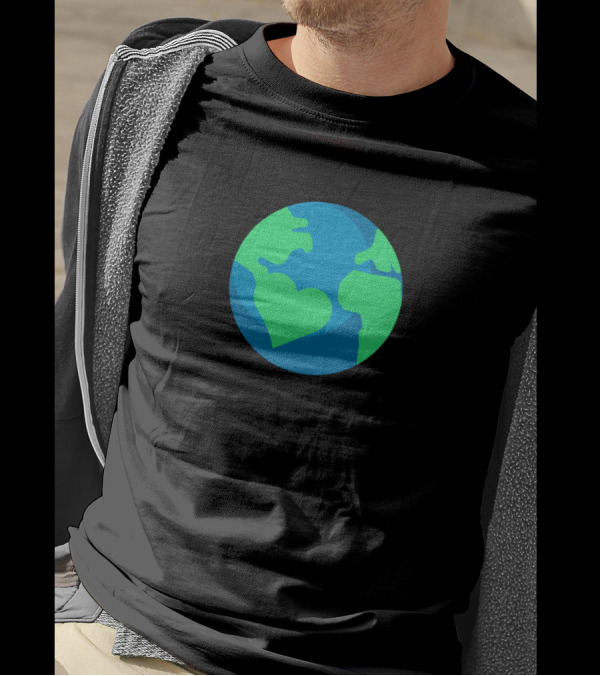 There Is No Planet B Heart Earth Environment Climate Protection T-Shirt