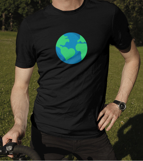 There Is No Planet B Heart Earth Environment Climate Protection T-Shirt