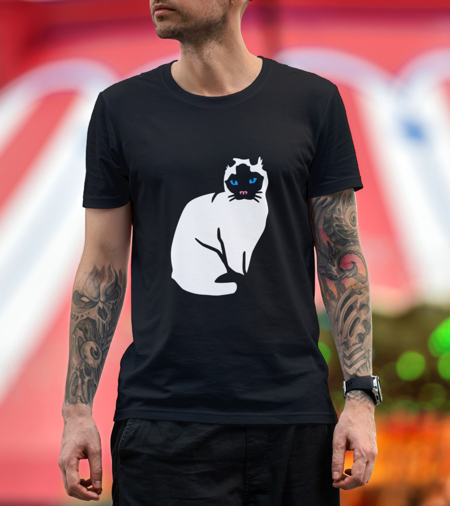 Siamese Cat Dad T-Shirt
