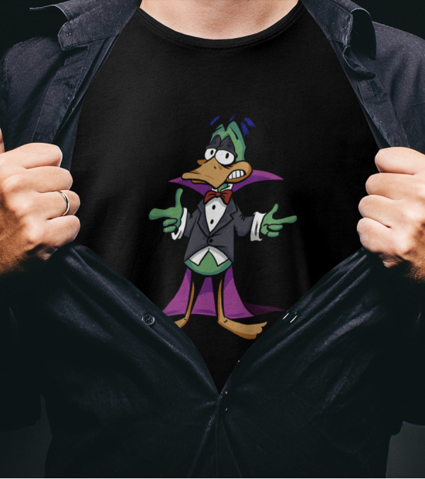 Count Duckula Classic Cartoon Character T-Shirt