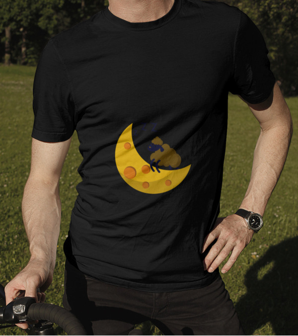 Michael Learns To Walk Moon Sheep Sleep Zzz T-Shirt