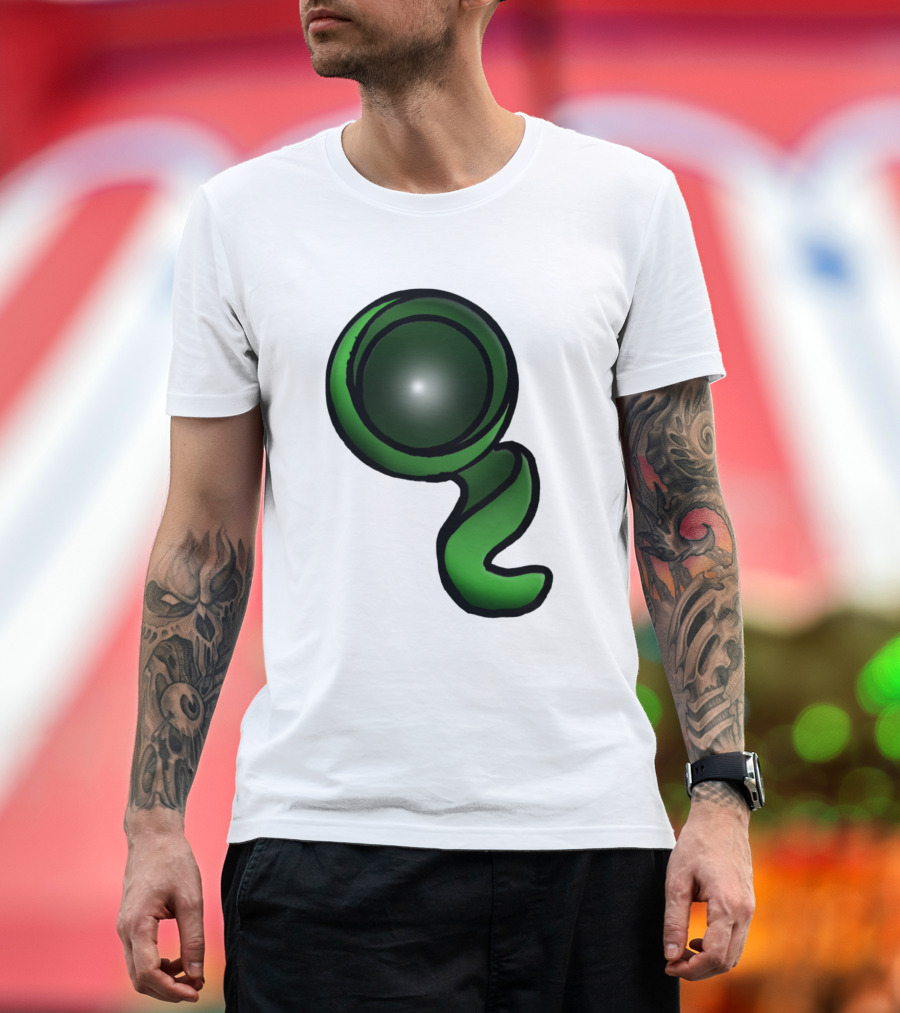 Change The View Green Spiral T-Shirt