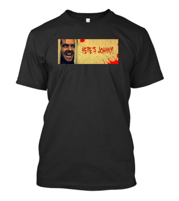 Jack Nicholson Here's Johnny Iconic Movie Moment T-Shirt