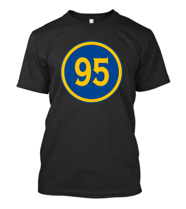 Juan Toscano Anderson 95 Golden State Warriors Jersey Number T-Shirt