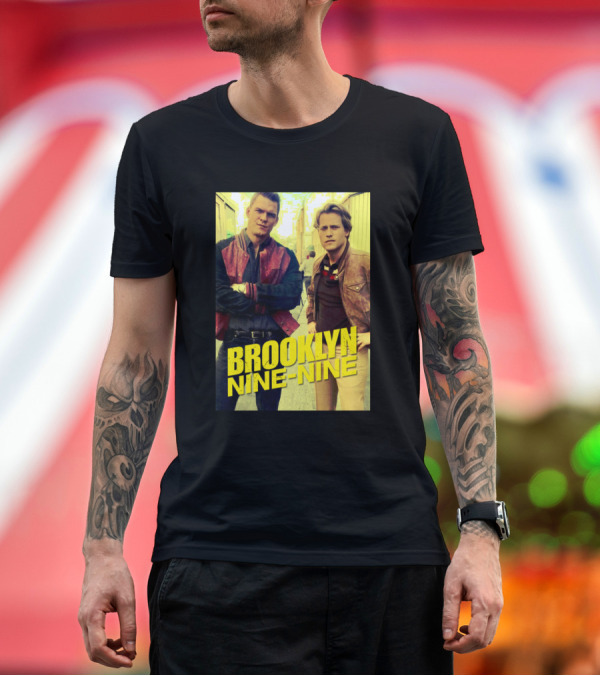 Premium T-Shirt: Brooklyn Nine-Nine Young Scully E Hitchcock T-Shirt Brooklyn Nine-Nine Young Scully E Hitchcock T-Shirt
