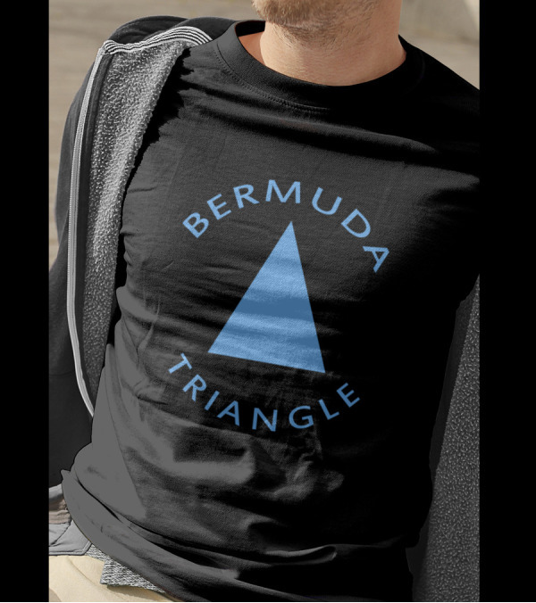 Bermuda Triangle Iconic Blue Triangle T-Shirt