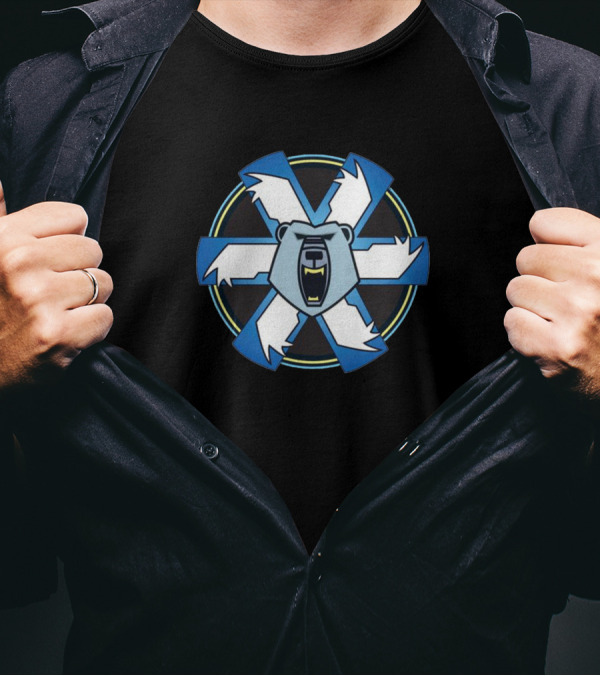 Battletech Clan Ghost Bear Emblem T-Shirt