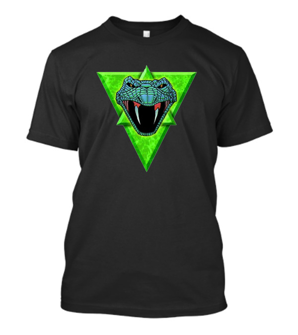 Battletech Clan Steel Viper Green Triangle Emblem T-Shirt
