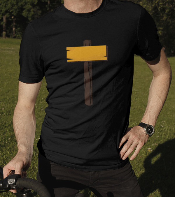 Hammer Wooden Mallet Sky Clouds T-Shirt