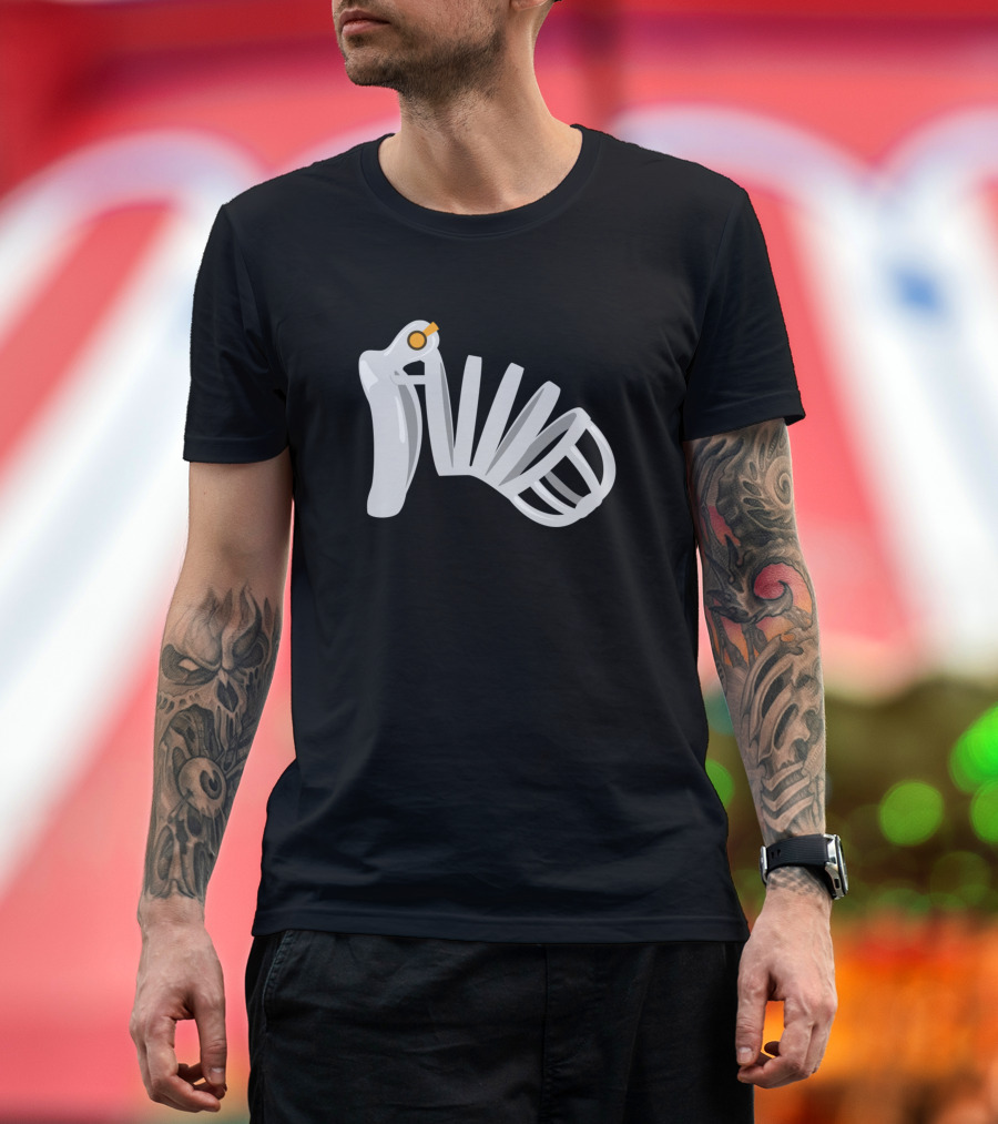 Chastity Lock Device T-Shirt