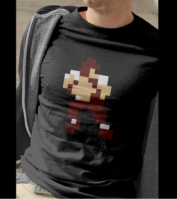 TAMU Tecmo Bowl Pixel Art Player T-Shirt
