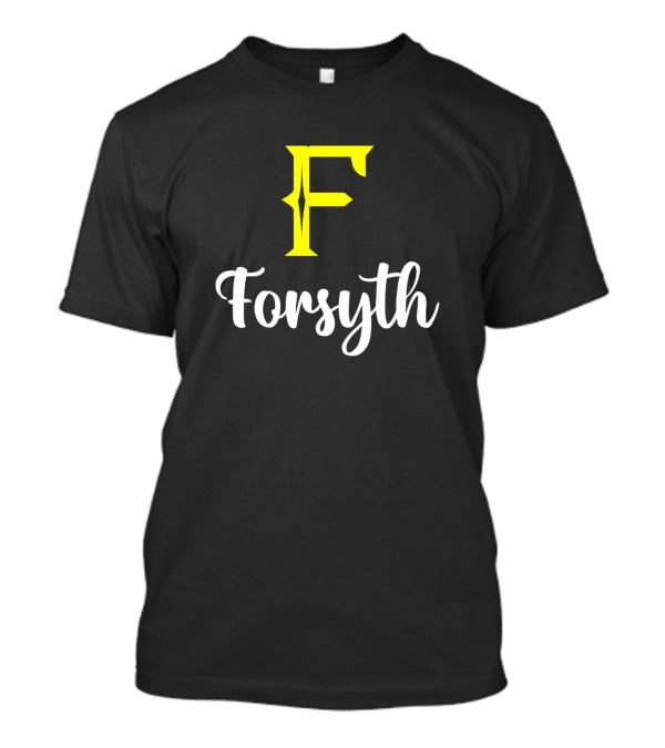 Forsyth Initial F Bold Lettering Surname T-Shirt