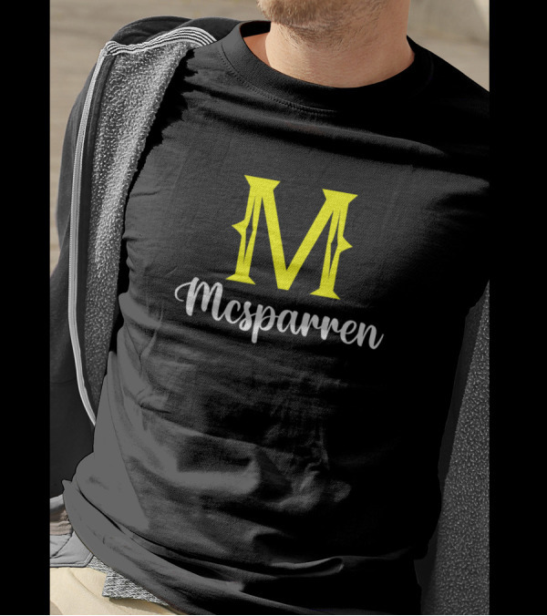 Mcsparren M Mcsparren Surname T-Shirt
